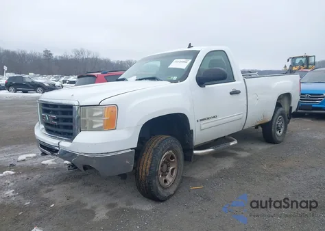 2008 GMC Sierra 2500Hd Sle1 z USA, uszkodzony, nr VIN 1GTHK24K38E103755